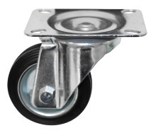 Møbelhjul drejbart med plade 80 mm